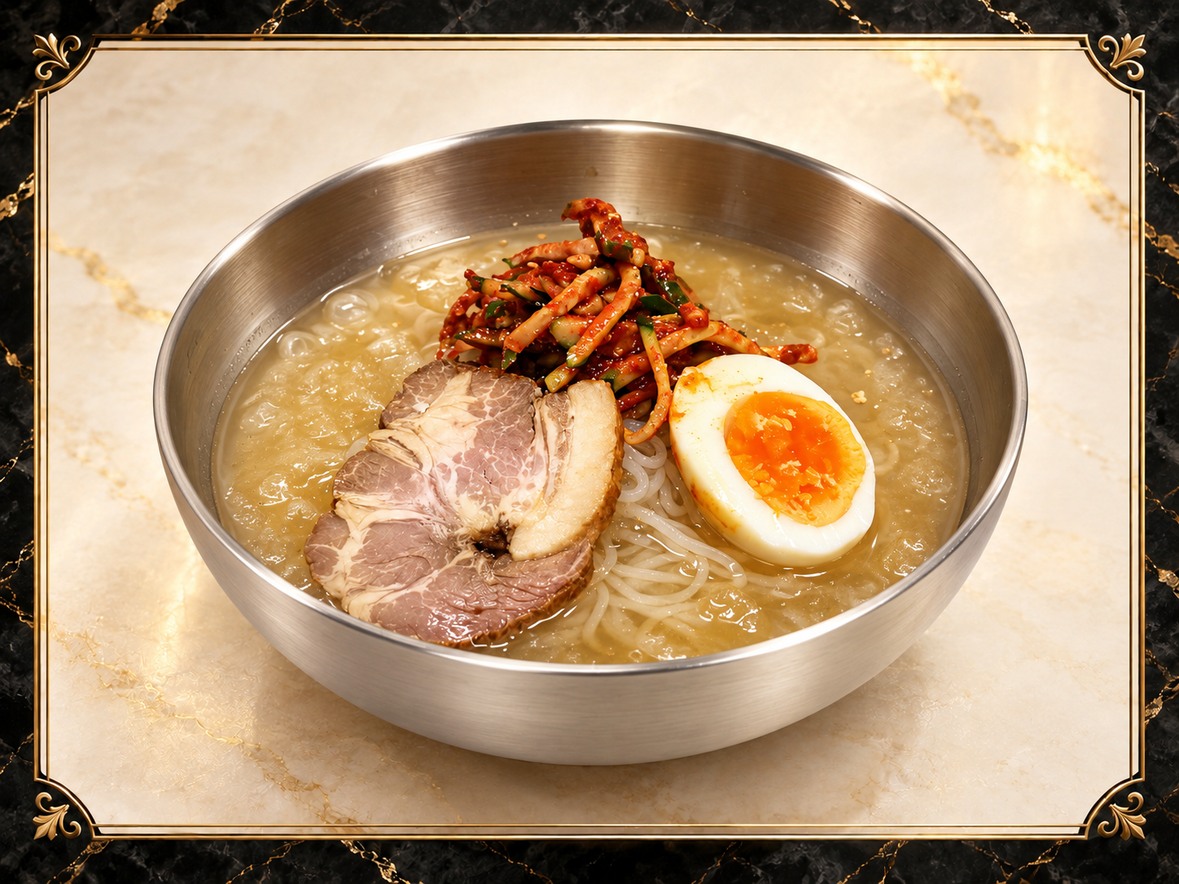 ごっこ特製 盛岡冷麺のお食事写真